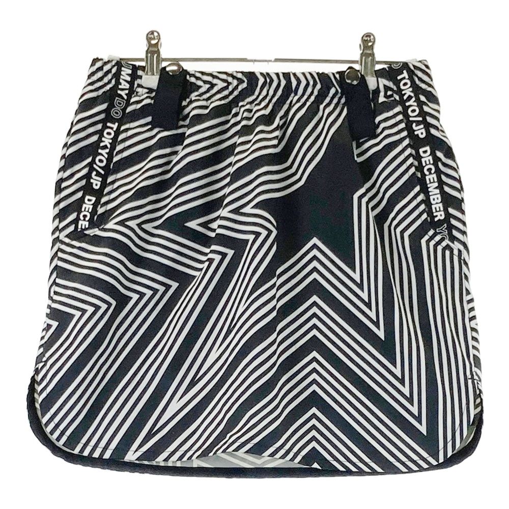 サイズ：M DECEMBERMAY ディセンバーメイ インナー付 スカート 総柄