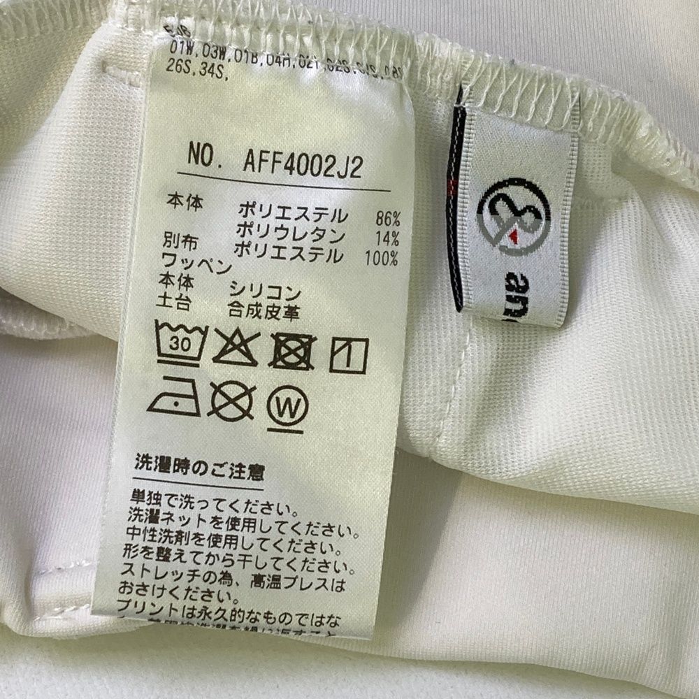 サイズ：M AND PER SE アンパスィ ストレッチスカート プリーツ切替