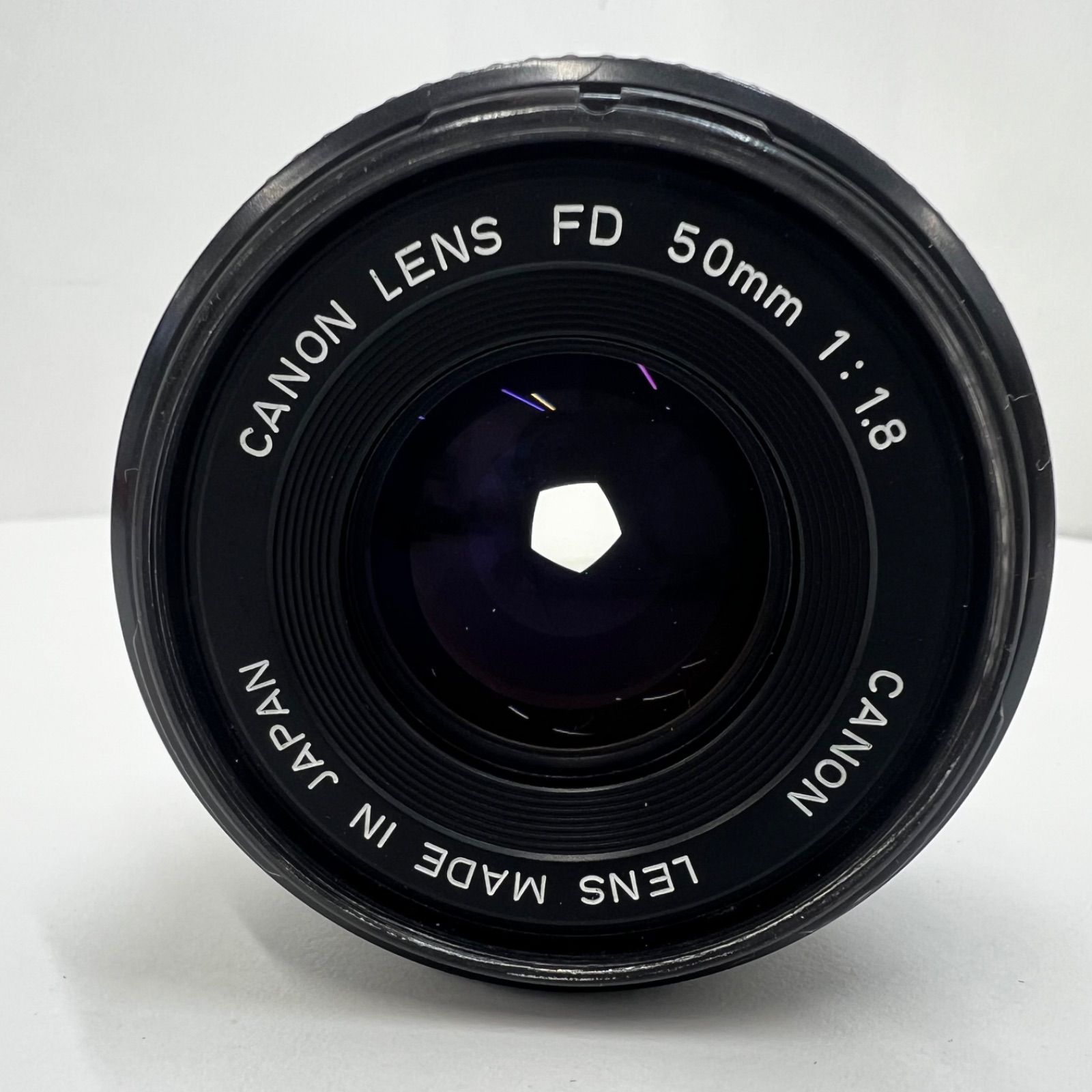 6 000027 CANON LENS 50 mm F 1 8 キャノン 単焦点レンズ