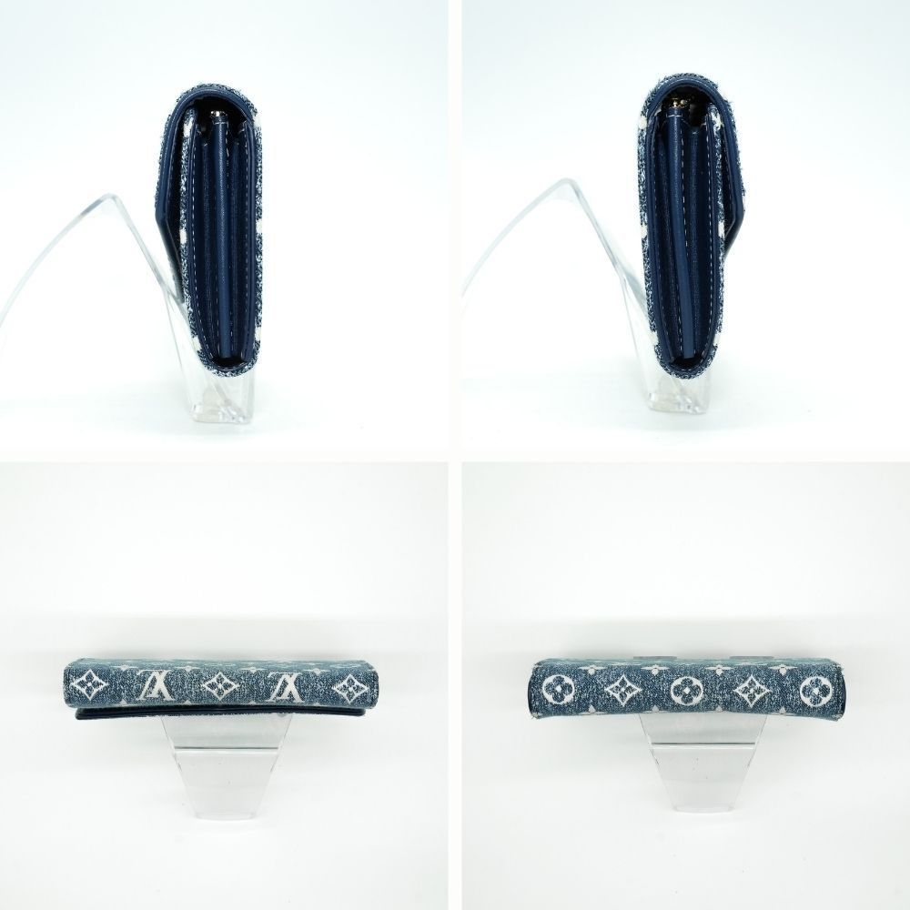 極美品】Louis Vuitton ルイヴィトン モノグラム デニム ジャガード