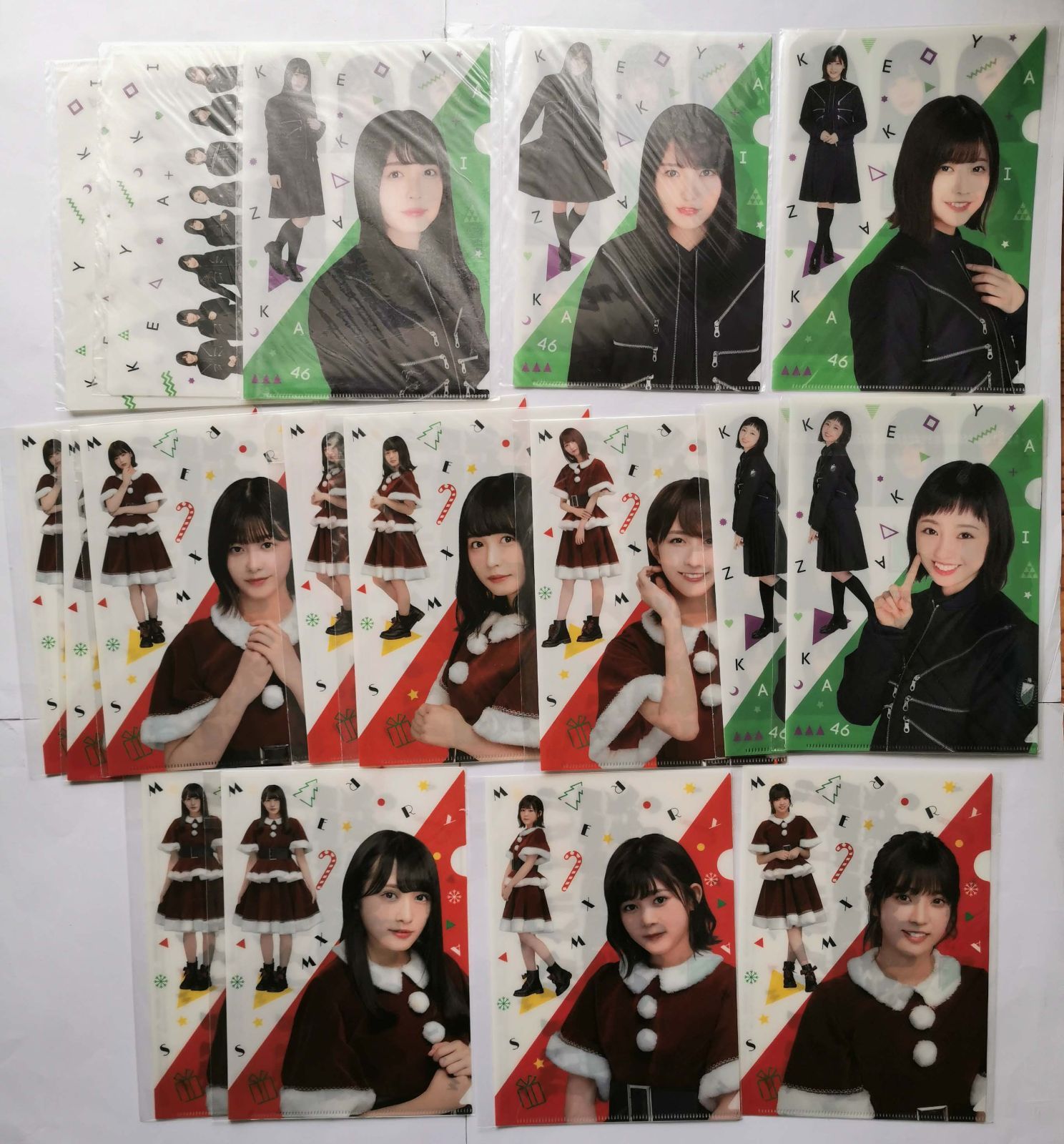 乃木坂46 欅坂46 クリアファイル 色紙 等 31枚 - メルカリ