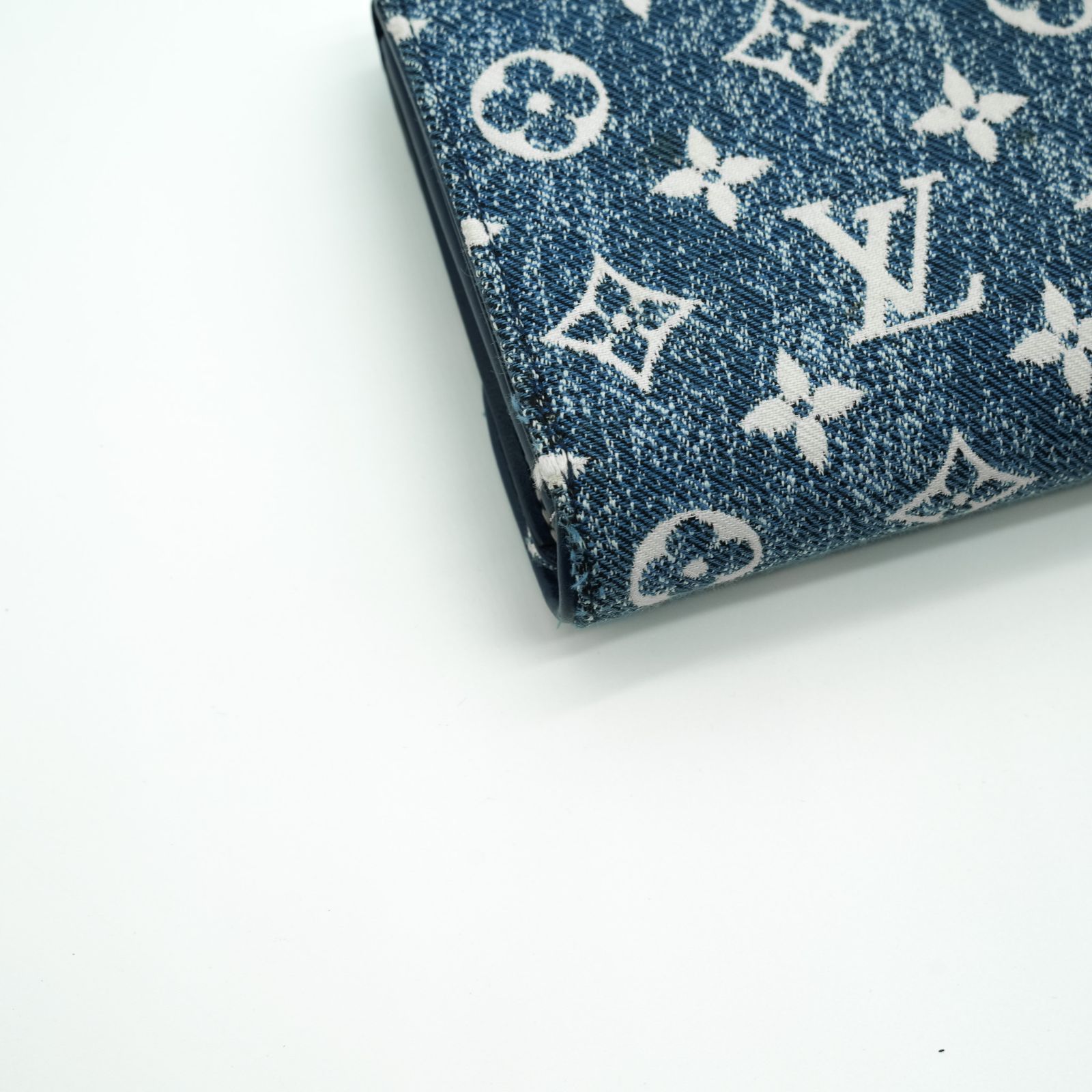 極美品】Louis Vuitton ルイヴィトン モノグラム デニム ジャガード