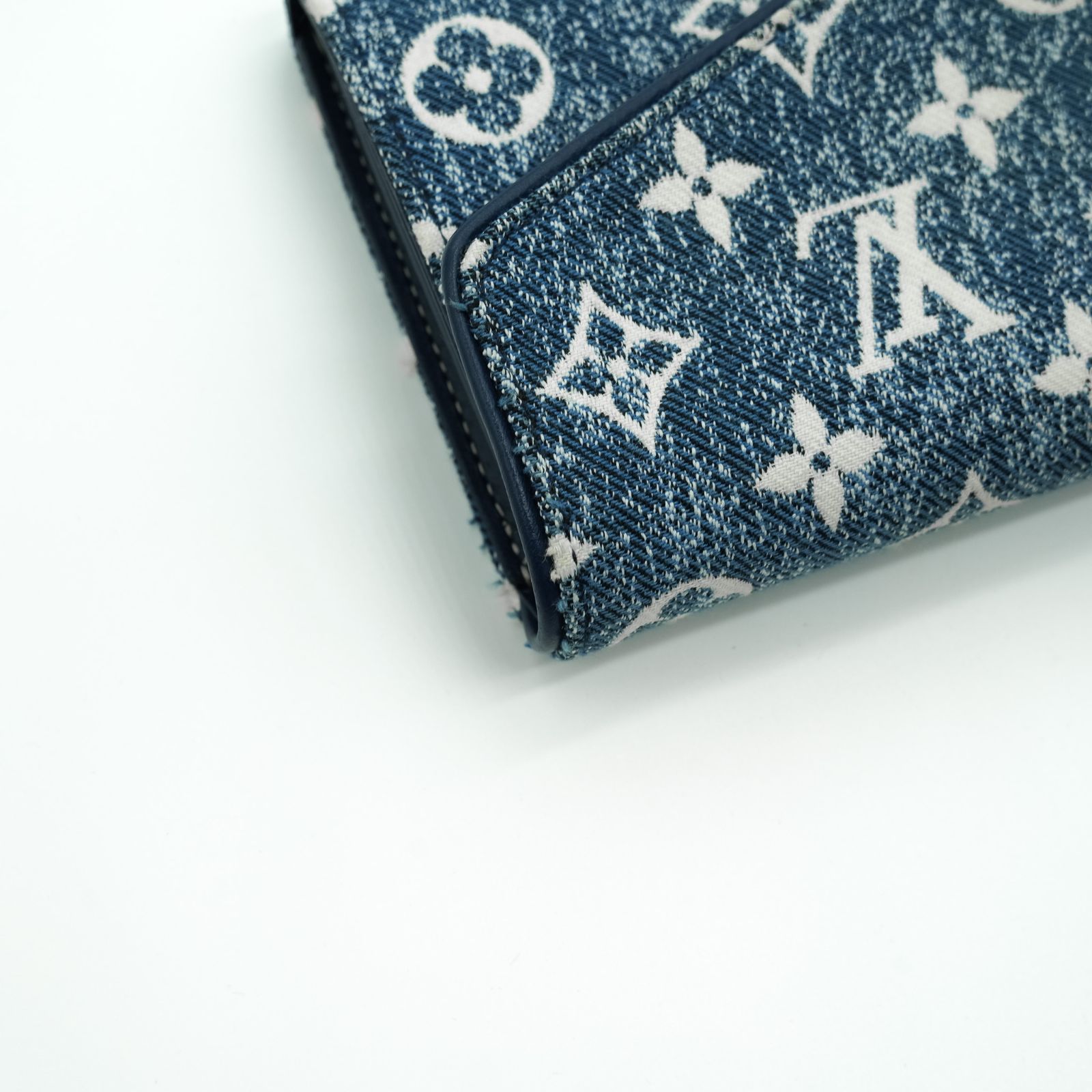 極美品】Louis Vuitton ルイヴィトン モノグラム デニム ジャガード