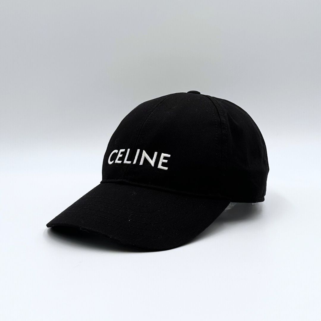 Celine ロゴ コットン キャップ M