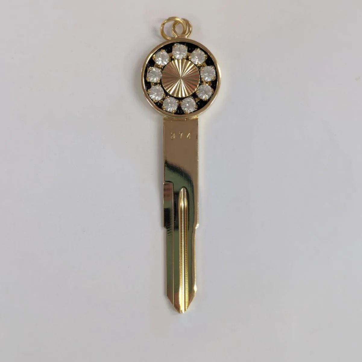 ホンダ HONDA 374 ブランクキー ZOOM 昭和当時物 新品、未使用 ⑬