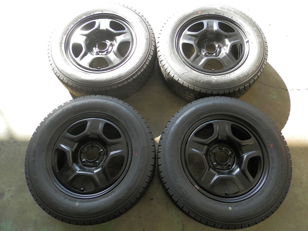ジープ レネゲード 16インチ スチールホイール付スタッドレスタイヤ 4本SET 215 65 R 16 製 6 5 J 40 H 110 65φ