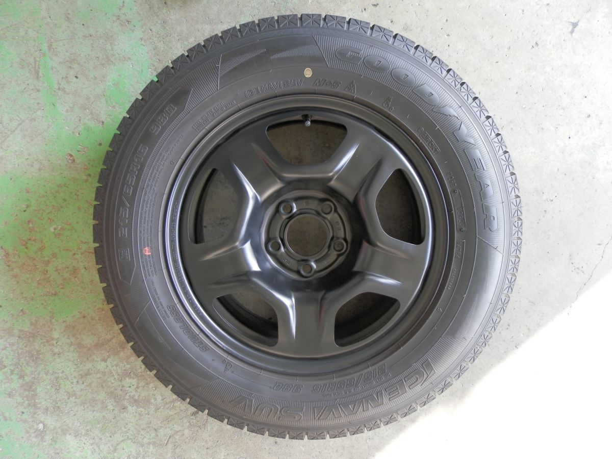 ジープ レネゲード 16インチ スチールホイール付スタッドレスタイヤ 4本SET 215 65 R 16 製 6 5 J 40 H 110 65φ