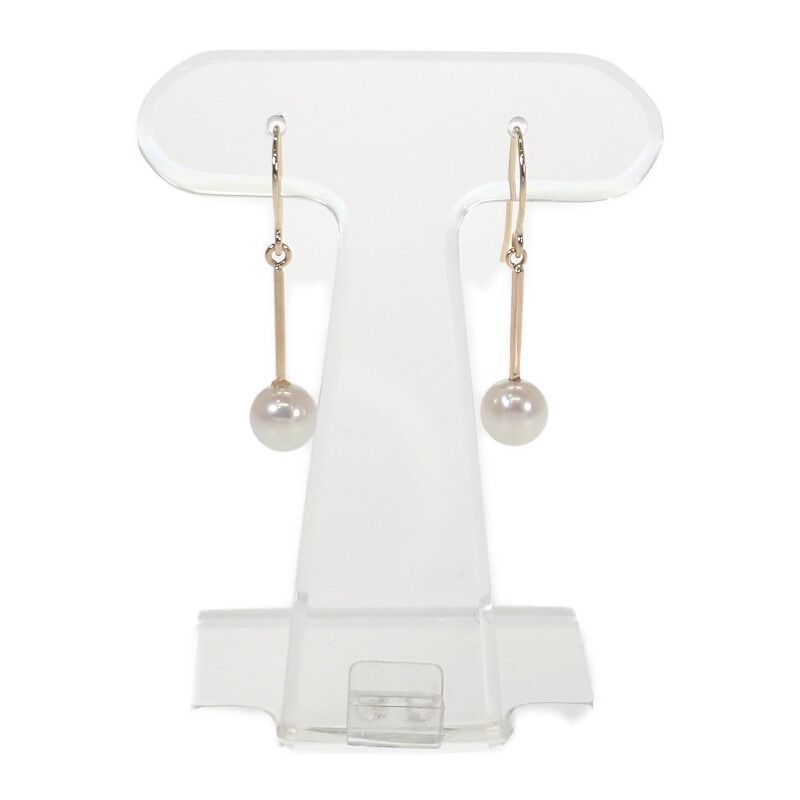 デザインジュエリー パール ピアス K 18イエローゴールド レディース