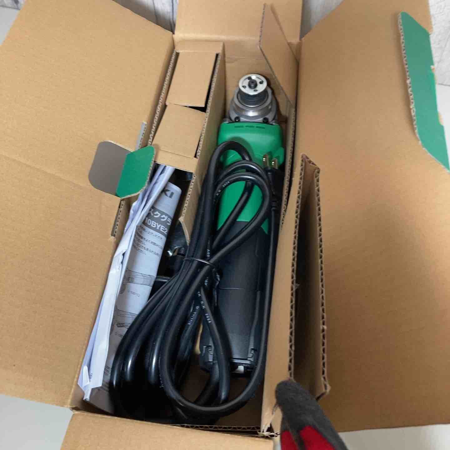 HiKOKI ハイコーキ 100 mmブレーキ付き電子ディスクグラインダ G 10 BYE 2 V