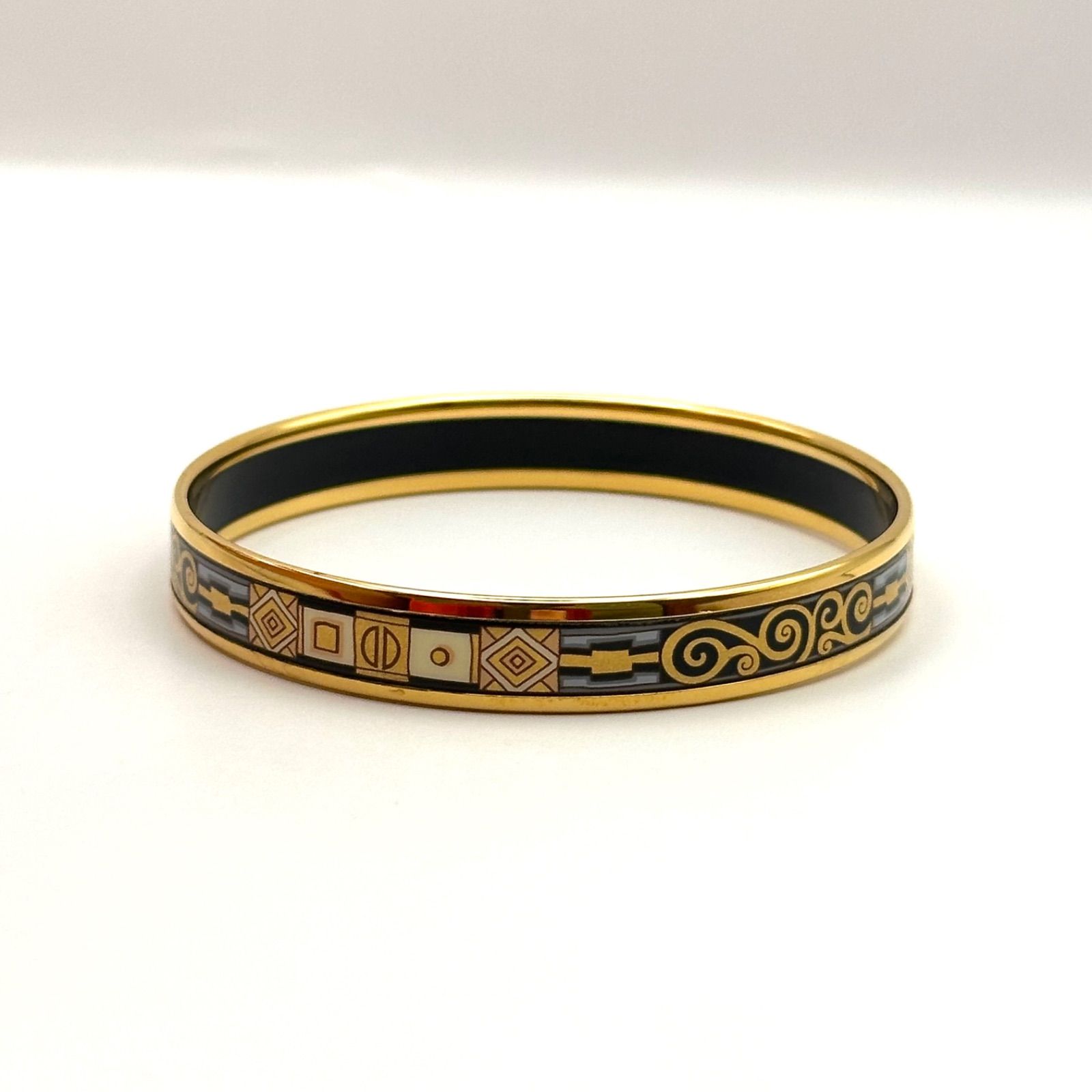 美品】MICHAELA FREY WIEN ミカエラフレイ バングル ゴールドカラー