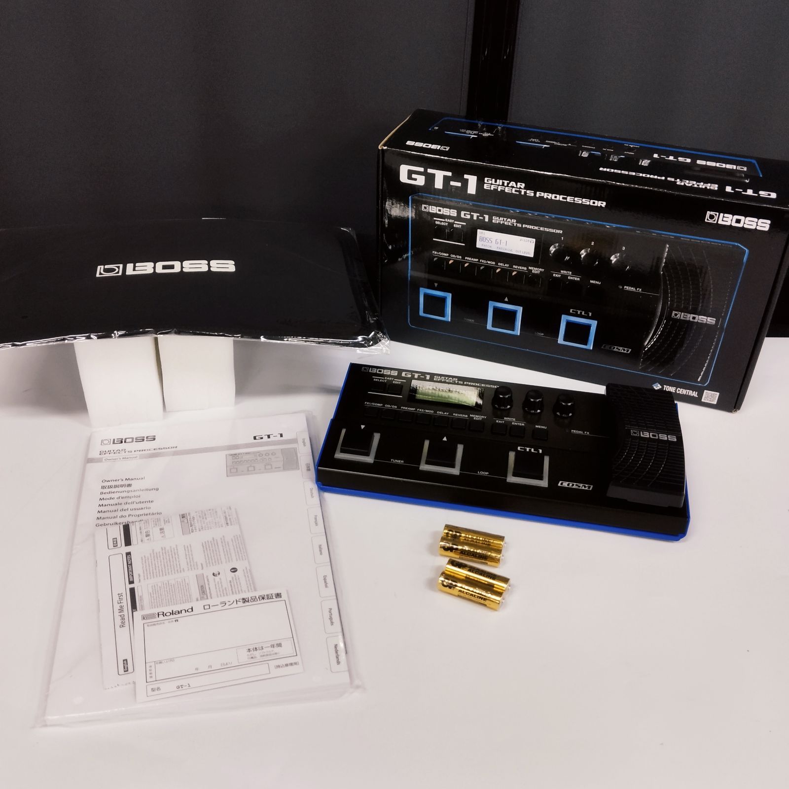 D11519】BOSS マルチエフェクター GT-1 + スリーブ セット - メルカリ