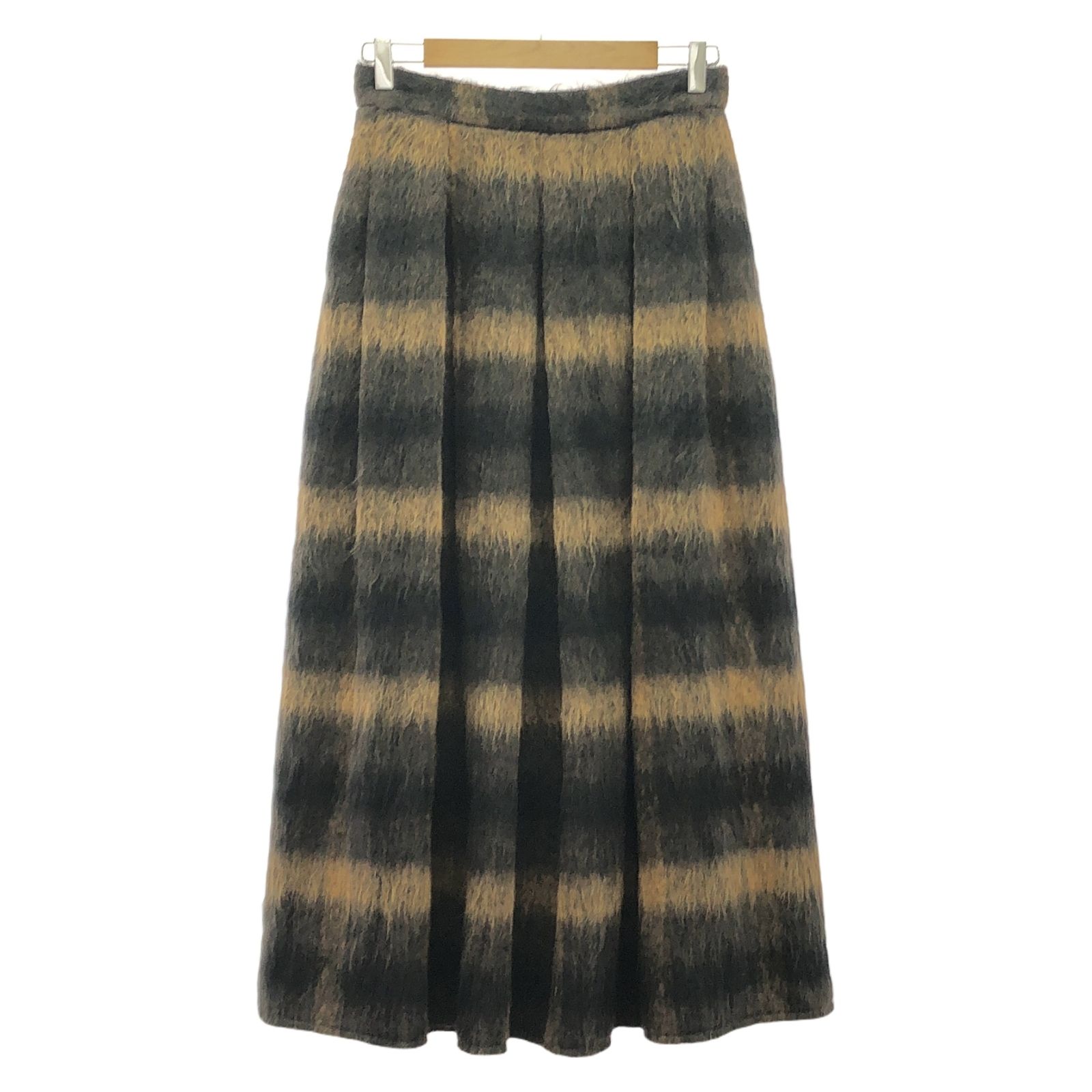 ebure エブール スカート ブラック ブラウン