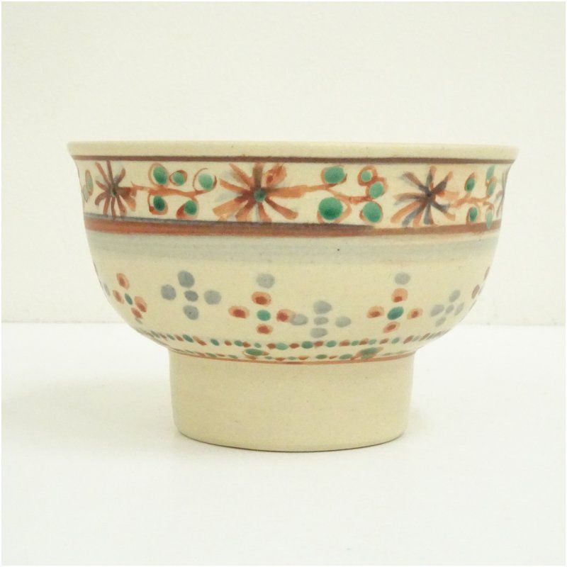 京焼 国領寿人造 紅安南茶碗（共箱） 茶道 抹茶 おしゃれ 抹茶茶碗