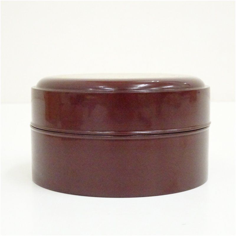 象彦造 溜塗菊蒔絵香合（共箱） 茶道具 茶道 香道 香道具 おしゃれ