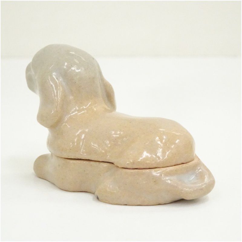 琴浦窯 和田桐山造 干支戌香合（共箱） 茶道具 茶道 香道 香道具