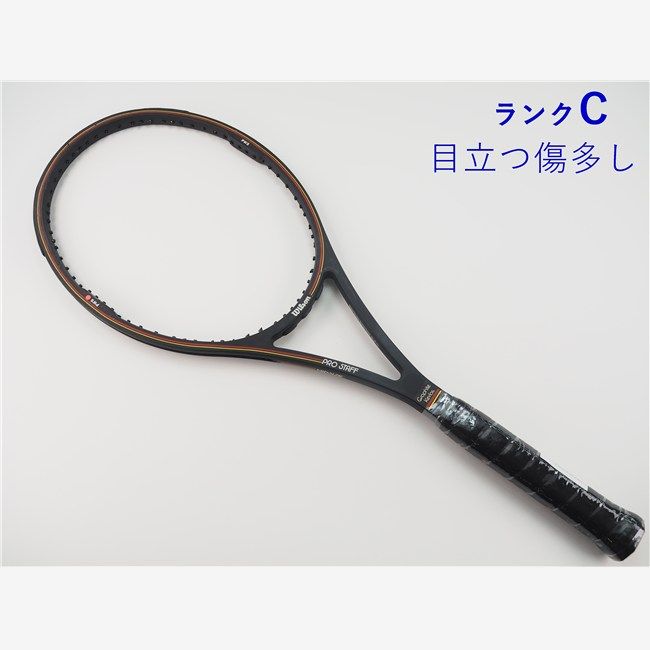 テニスラケット ウィルソン プロ スタッフ 85 ミッド セントビンセント 中 後期モデル 一部グロメット割れ有り c