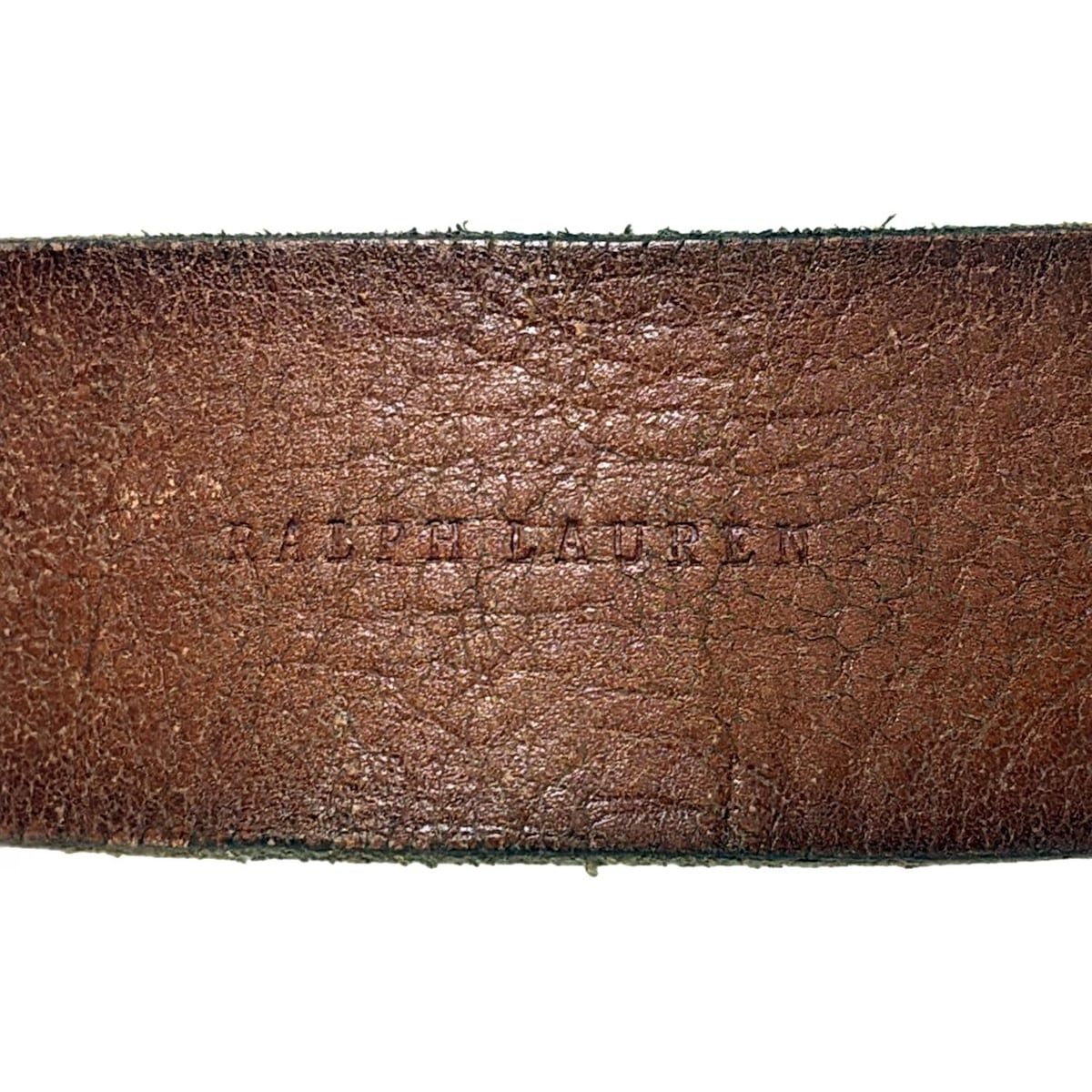  RalphLauren ラルフローレン ベルト L ブラウン ゴールド ベルト 小物