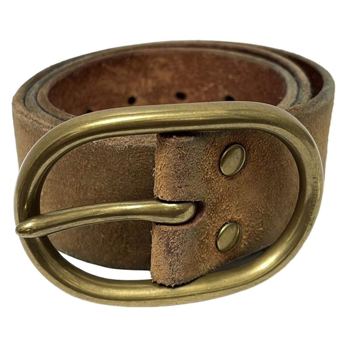 RalphLauren(ラルフローレン) ベルト L - ブラウン×ゴールド - メルカリ