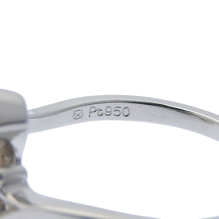 MIKIMOTO　ミキモト　プラチナ　パールリング　10号 MIKIMOTO ミキモト デザイン パール リング Pt950 プラチナ パール