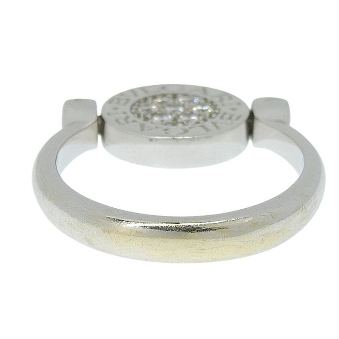 BVLGARI ブルガリ ブルガリブルガリ フリップ ダイヤ オニキス リング