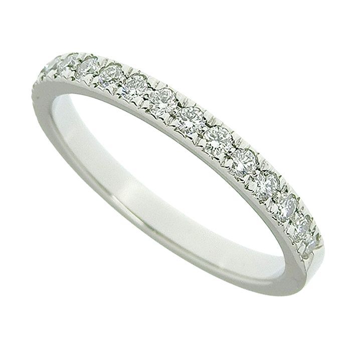 TIFFANY & Co. ティファニー ソレスト ハーフエタニティ ダイヤ リング