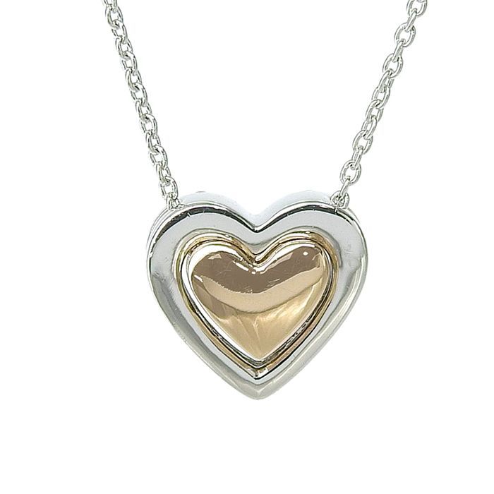 PONTE VECCHIO ポンテヴェキオ ハート モチーフ ダイヤ ネックレス