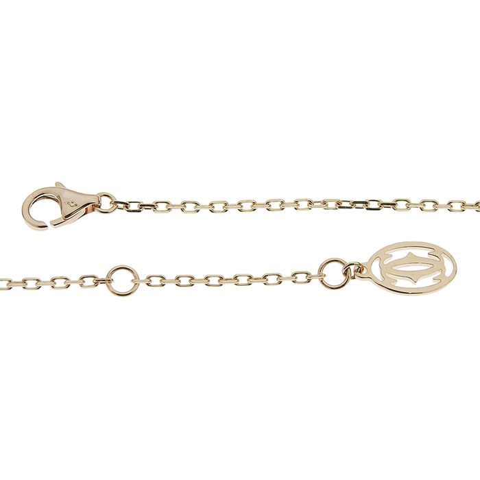 CARTIER カルティエ ダムール ピンクサファイア ブレスレット K18PG