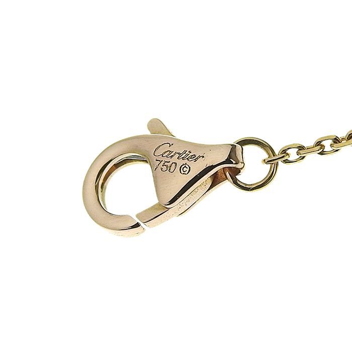 CARTIER カルティエ スウィート トリニティ ブレスレット K18YG K18WG