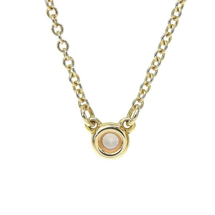 TIFFANY & Co. ティファニー バイザヤード ダイヤ ネックレス K18YG