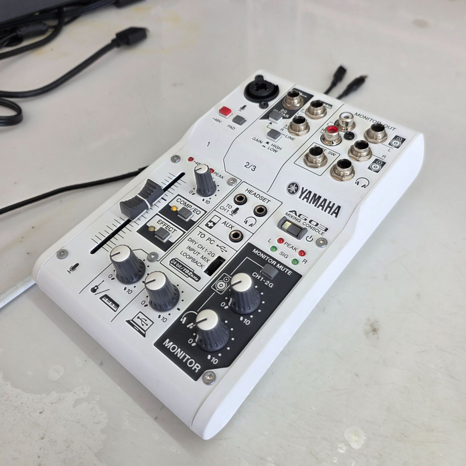 YAMAHA AG03 ※少々ジャンク YAMAHA AG03 通電確認済み ジャンク 倉庫整理中 - メルカリ