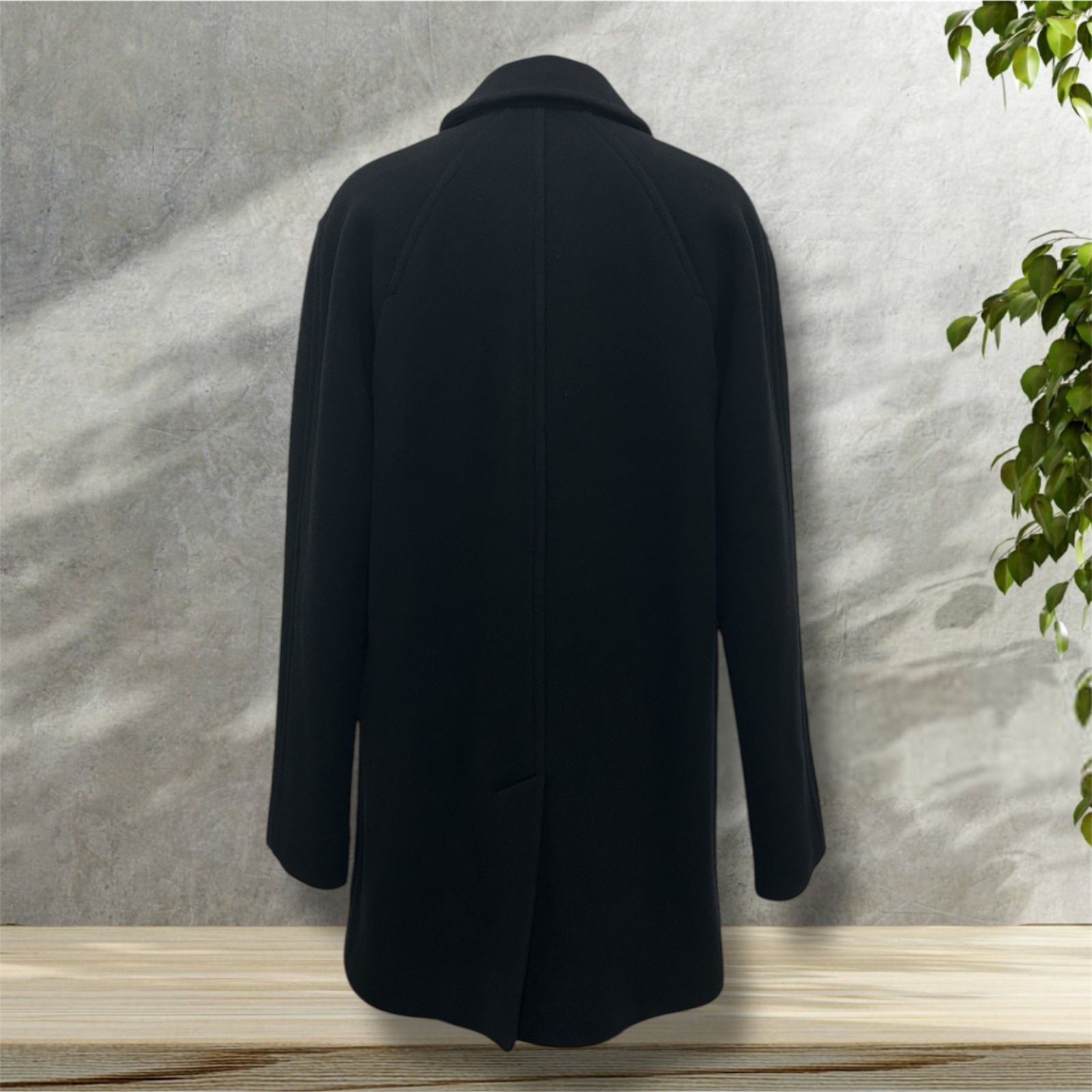 A.P.C. ウール ステンカラーコート size S （ゆったりめ）濃紺