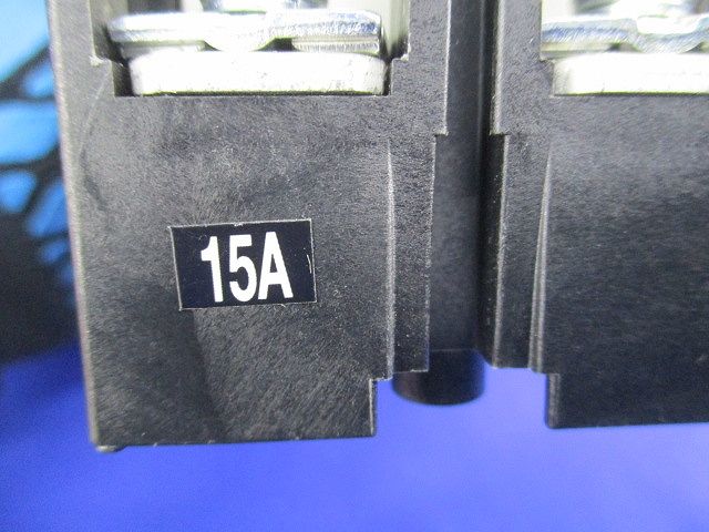 ヒューズフリー遮断器2P15A(テプラ痕有) FXK60-S 【公式通販】