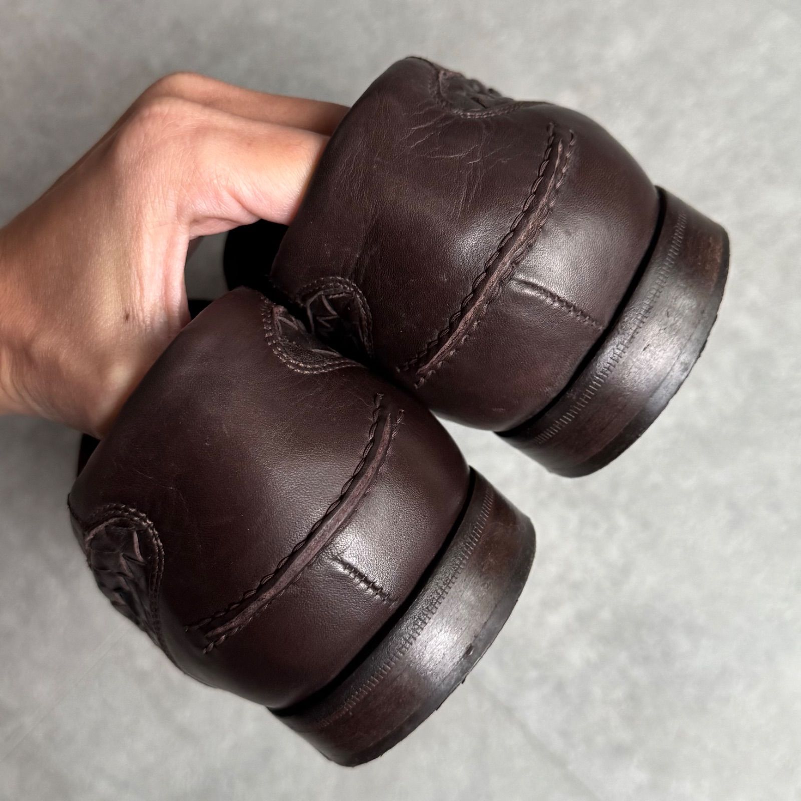 BOTTEGA VENETA ボッテガヴェネタ イントレチャートレザー ローファー 