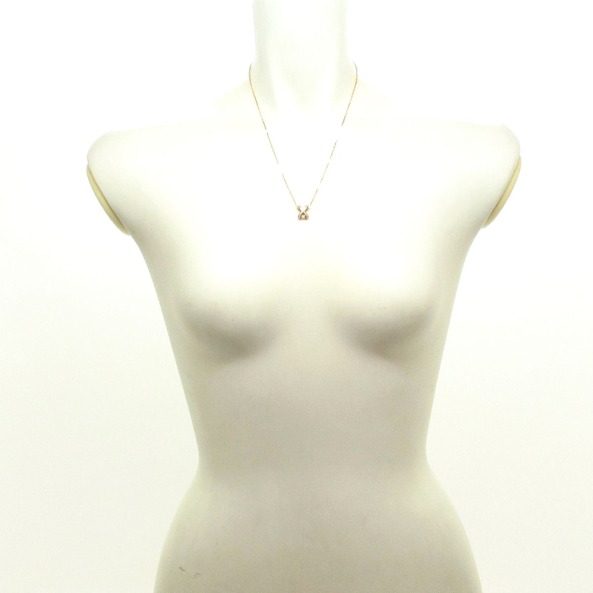 CHAUMET ショーメ ネックレス ジュ ドゥ リアン ペンダント 082216 K 18 PG ダイヤモンド 17 Pダイヤ ダイヤ0 11カラット