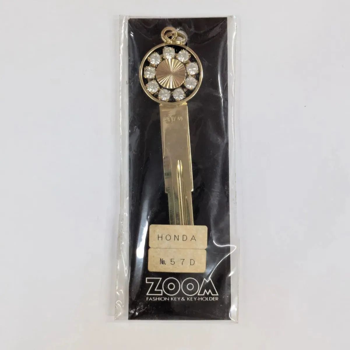 ホンダ HONDA 374 ブランクキー ZOOM 昭和当時物 新品、未使用 ⑬