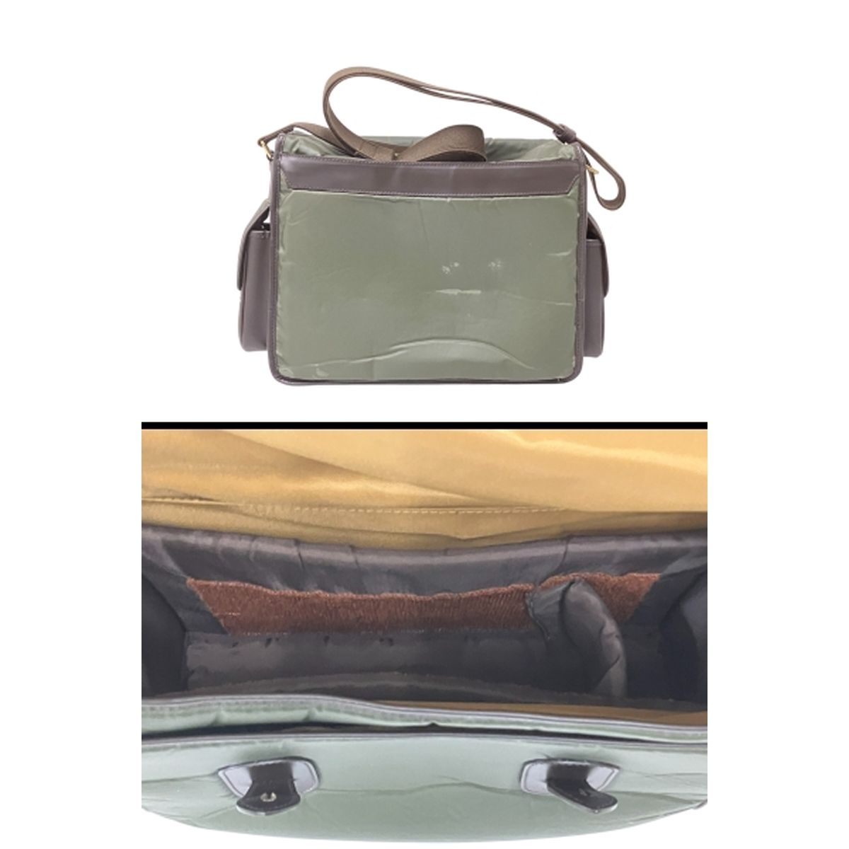 Hunting World バチュークロス カーキ ショルダー カメラバッグ