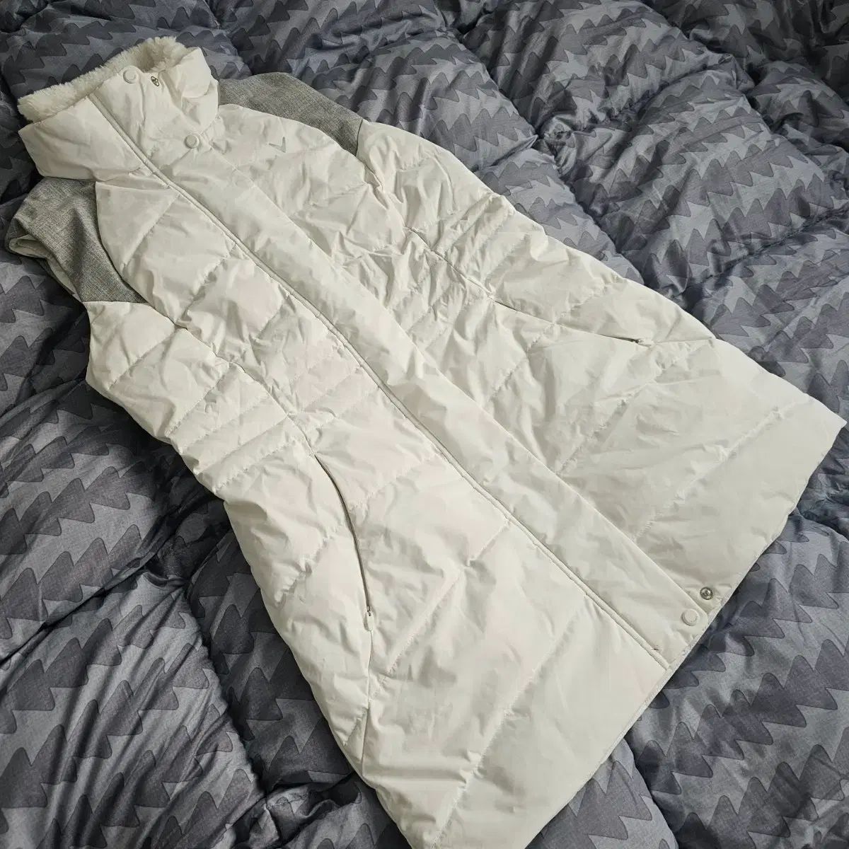 キャロウェイ レディース グースダウン ベスト アイボリー