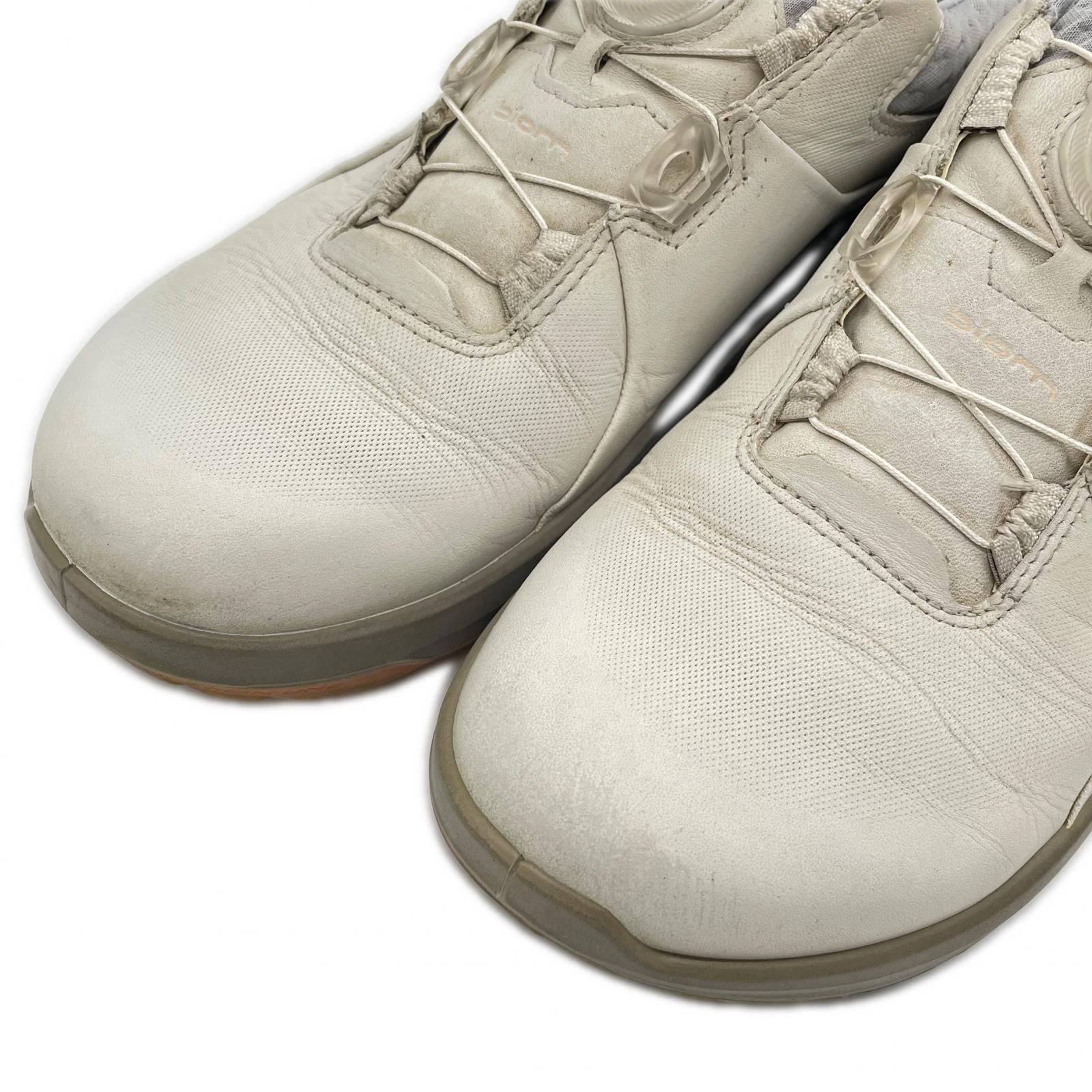 ゴルフ エコー ecco ゴルフシューズ 38 24cm ホワイト系 biom h4 boa