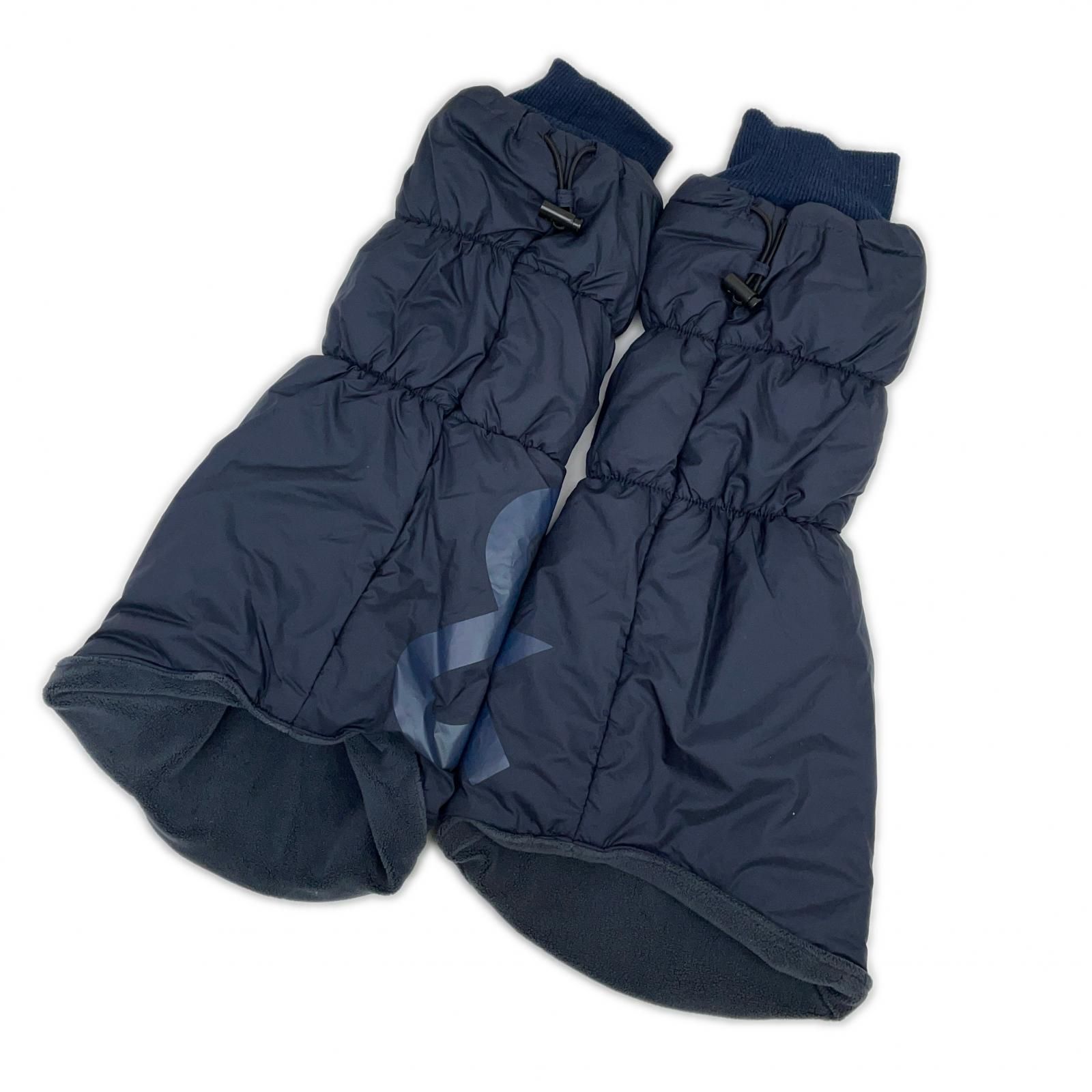 and per se 中綿レッグウォーマー　ネイビー レディース アンパスィ and per se レッグウォーマー フリー ネイビー