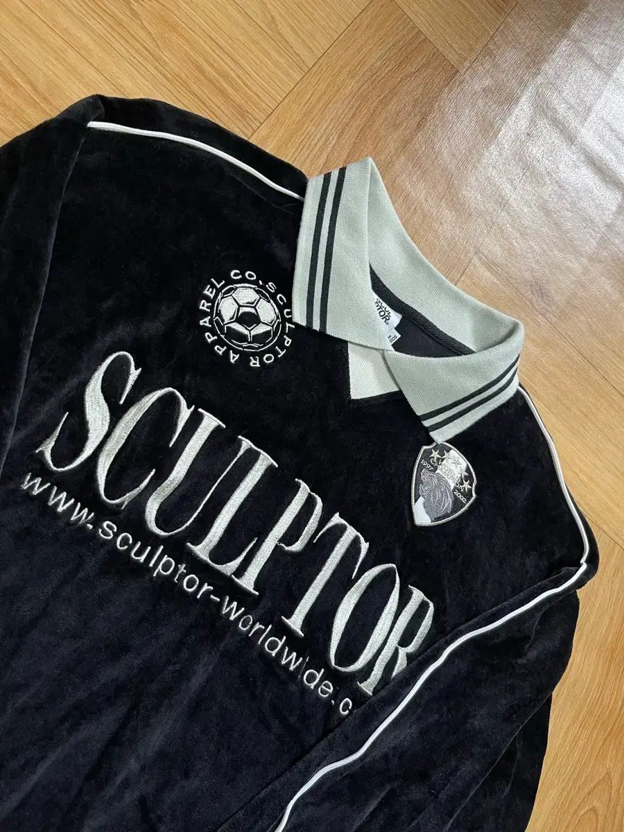 SCULPTOR スカルプター ベロア サッカー ジャージ ブラック M - メルカリ