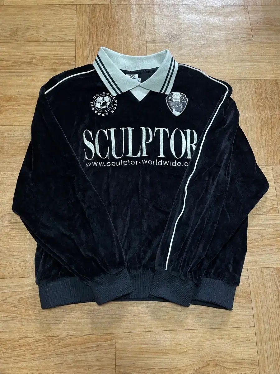 SCULPTOR スカルプター ベロア サッカー ジャージ ブラック M - メルカリ