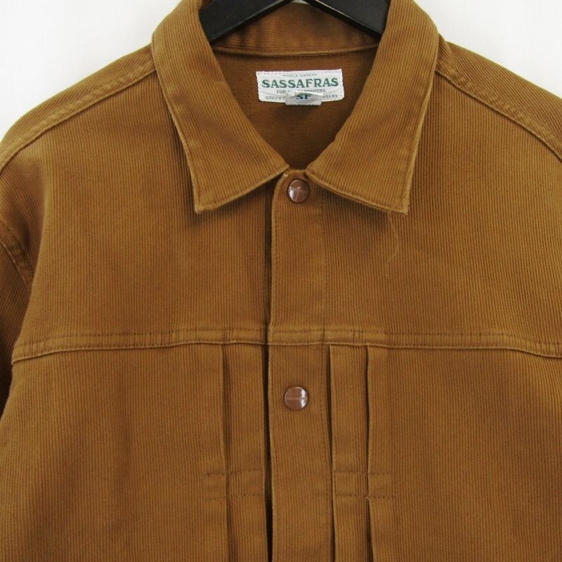 SASSAFRAS ササフラス Gardener Jacket Pique ガーデナージャケット