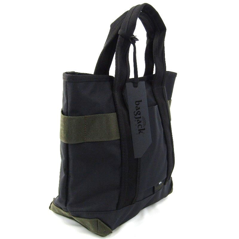 bagjack GOLF バッグジャック トートバッグ BGB-L 03 Basic Course Tote Bag-Cordura 日本製 ブラック|オリーブ