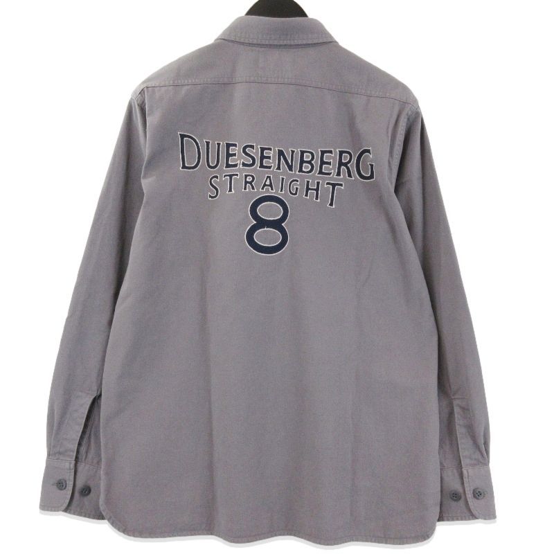 未使用 OLD CROW オールドクロウ DUESENBERG WORK L/S SHIRTS OC-24-SS