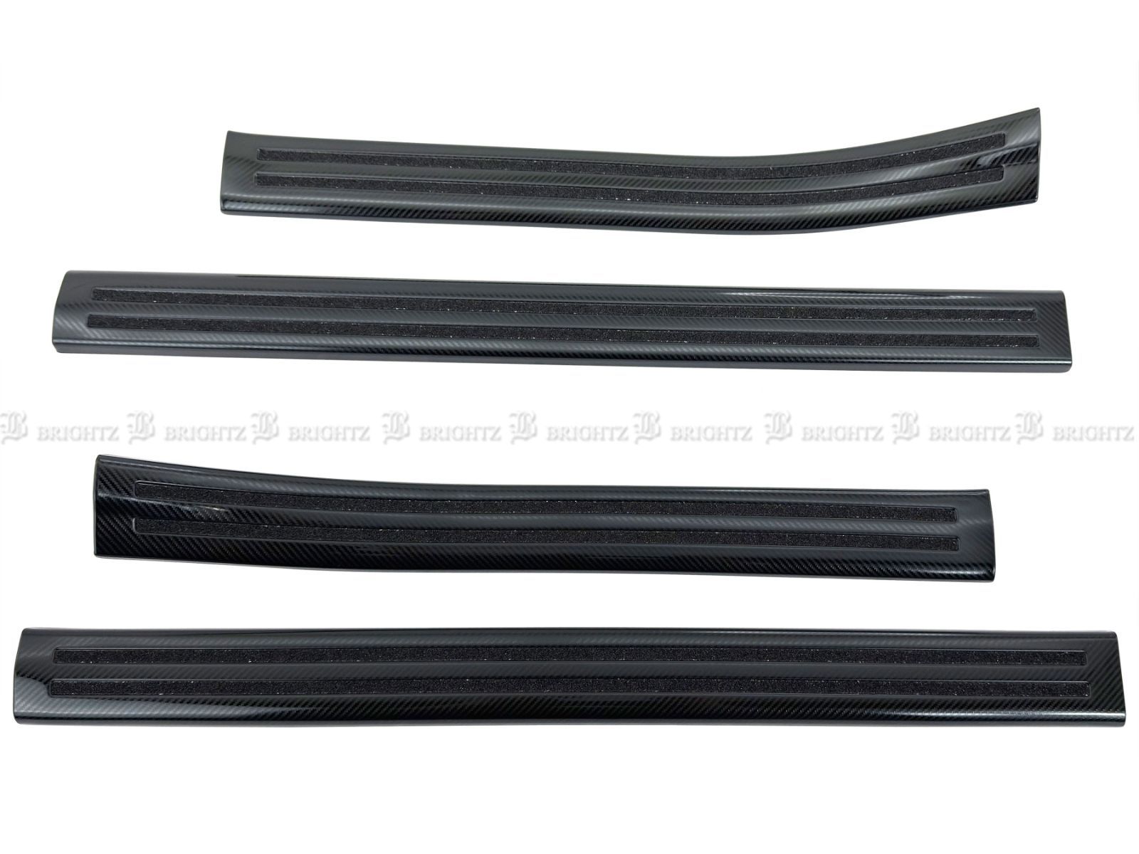 シビック FL ステンレスインナーエントランスモール 4PC カーボン調