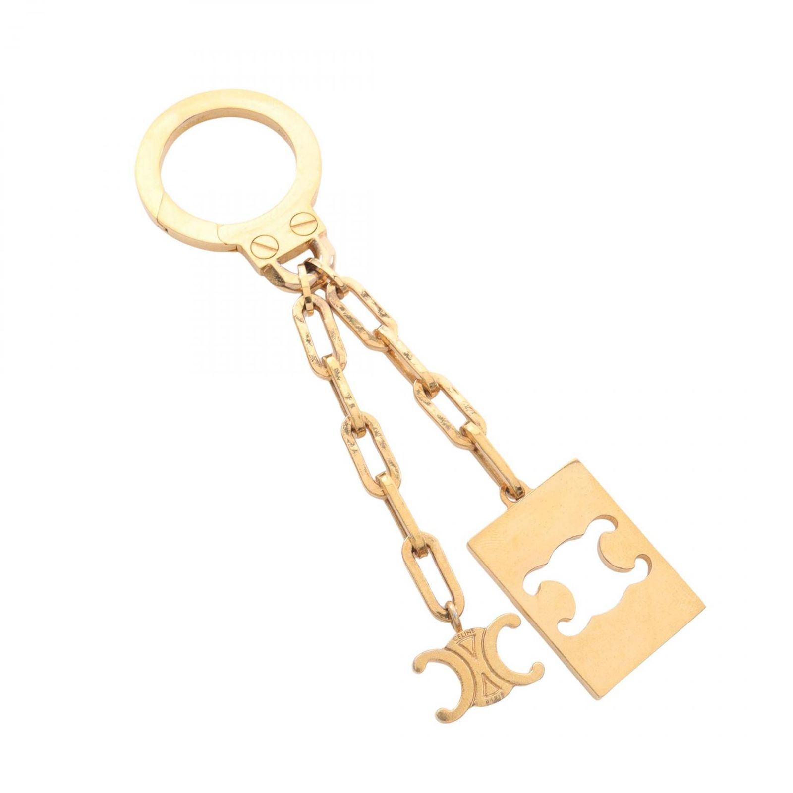 CELINE セリーヌ トリオンフ キーホルダー