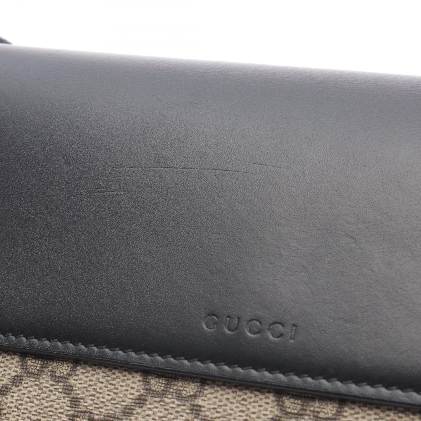 GUCCI グッチ GGスプリーム 二つ折り長財布