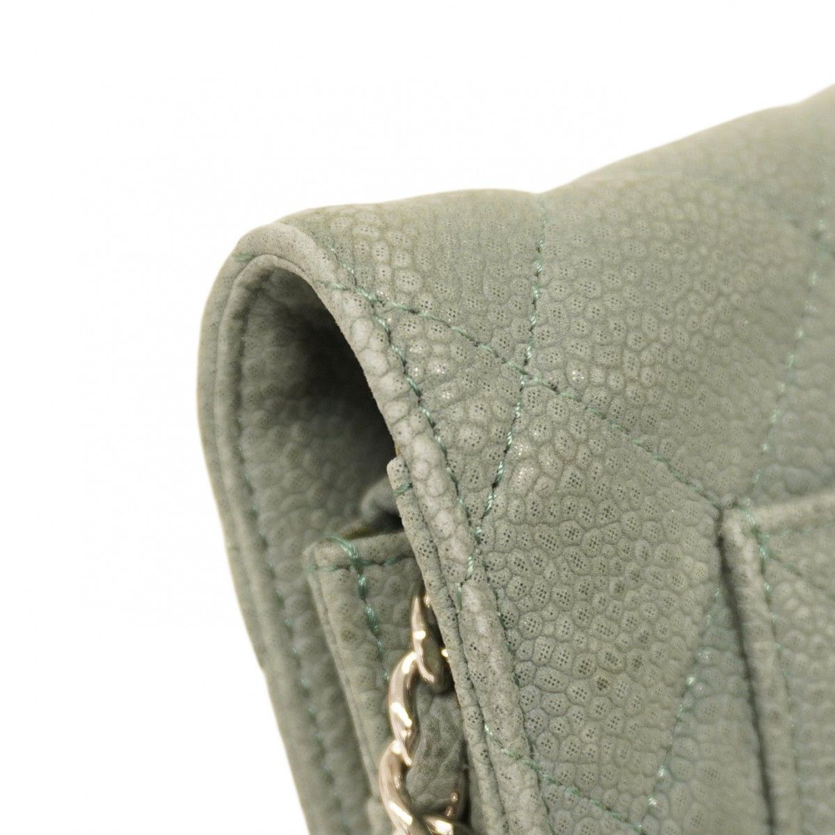 グレーグリーン シルバー金具