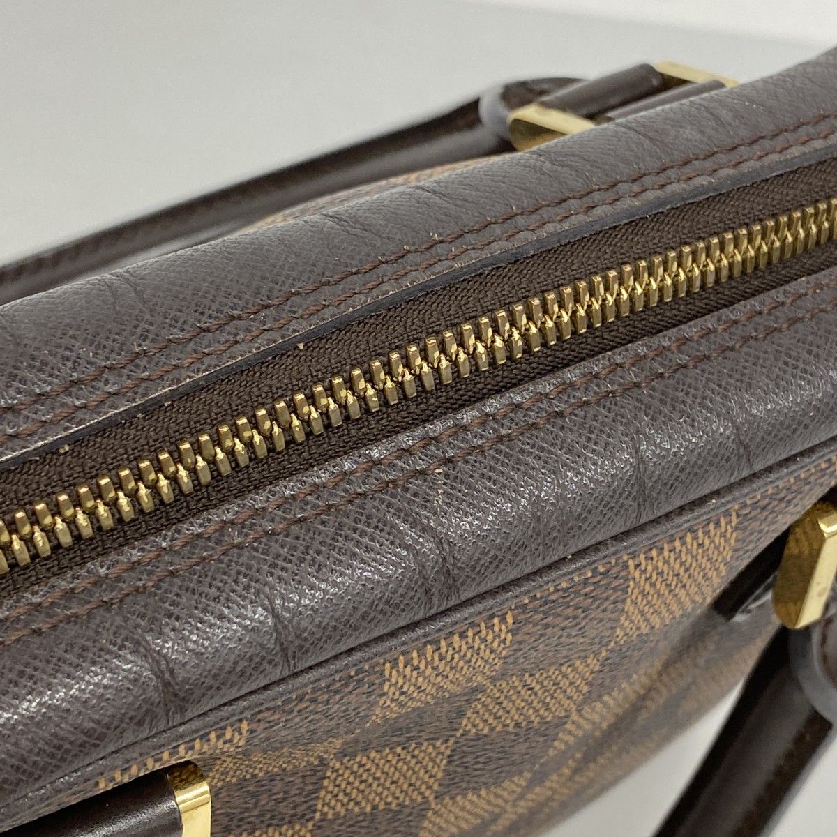 5oe5026】ルイヴィトン ハンドバッグ ダミエ ブレラ N51150 エベヌ