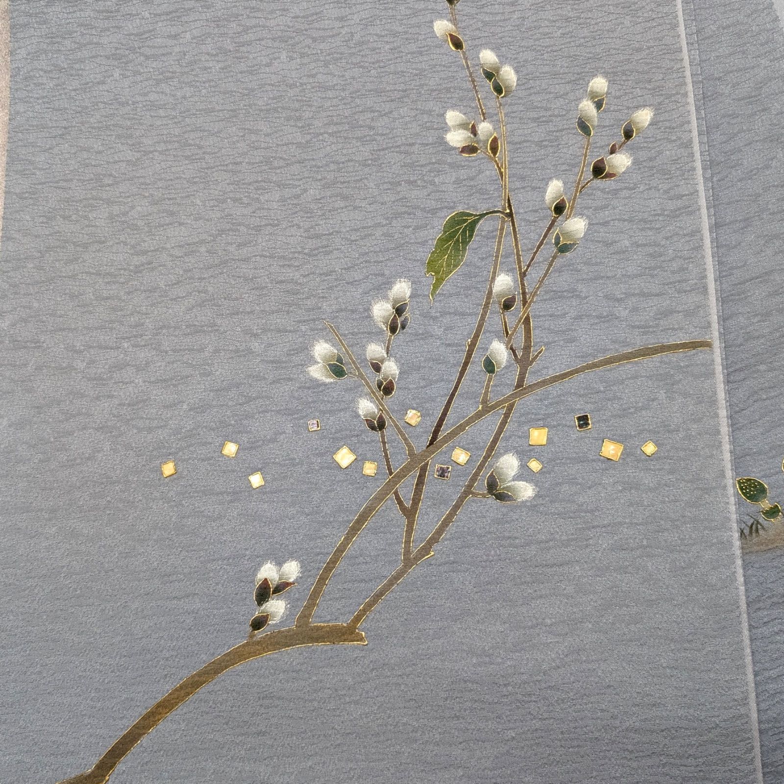 美品 逸品 螺鈿 金彩 作家物 染め 正絹 袋帯 O0990 - メルカリ